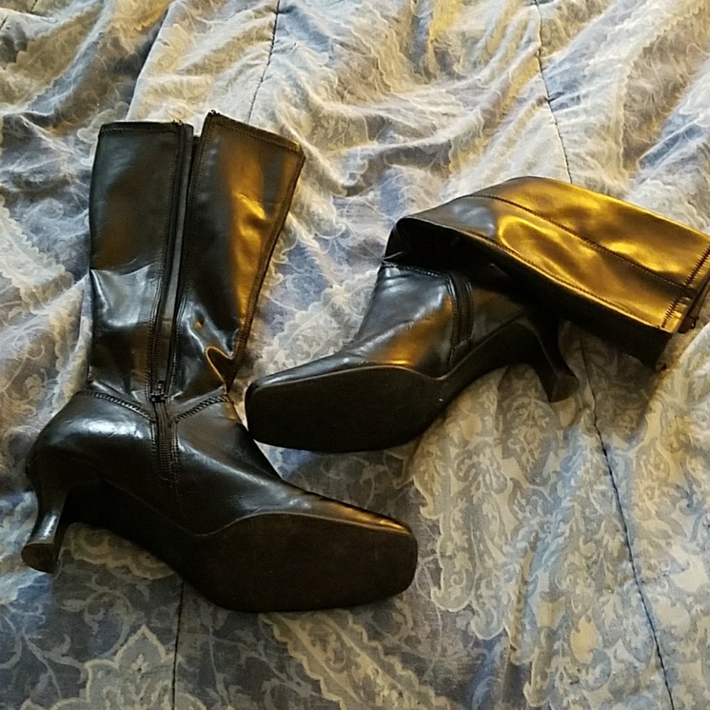 black dress boots